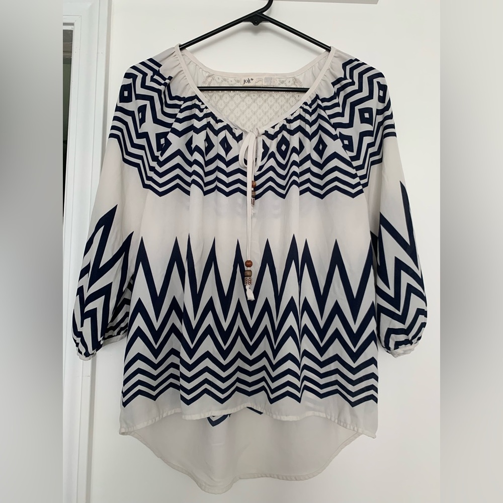 Relaxed Bohemian Beachy top M